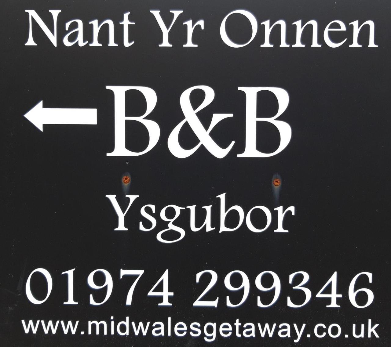 Nant Yr Onnen B&B And Holiday Cottage Tregaron ภายนอก รูปภาพ